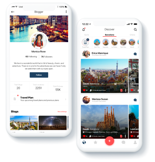 social travel apps